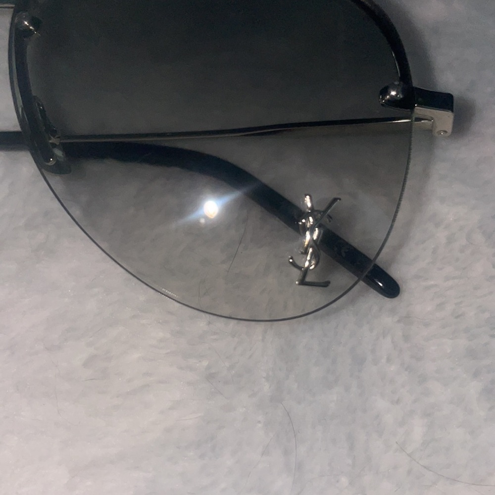 Saint Laurent Aviator Sunglasses classic 11M - Picture 3 of 6